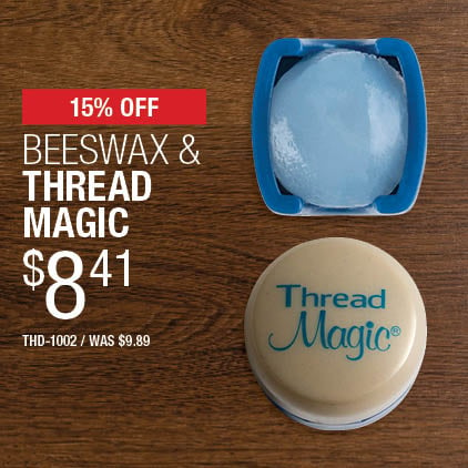 15% Off Beeswax & Thread Magic / $8.41 / THD-1002 / Was $9.89.