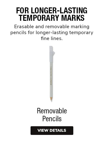Removable Fabric Marking Pencils 