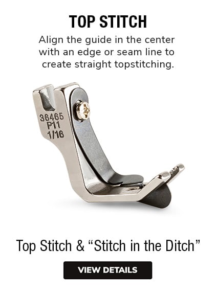 Top Stitch Foot | Top Stitch Sewing Machine Feet | Top Stitch Machine Foot