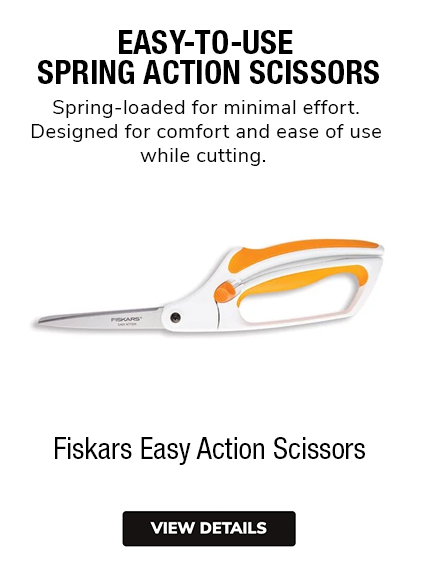 Fiskars Easy-Action Scissors | Fiskars Easy-Action Shears | Fiskars Easy-Action Trimmers