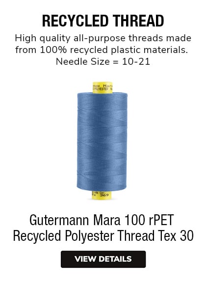 Gutermann Mara rPET Recycled Polyester Thread 