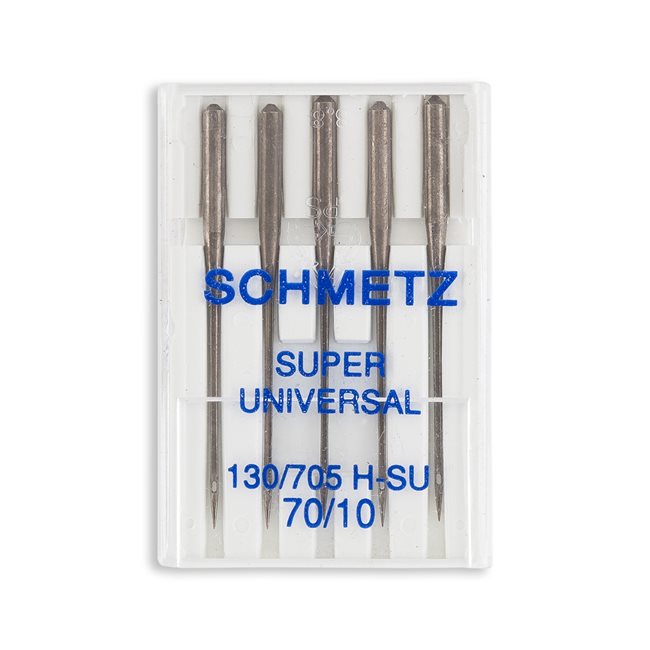Schmetz Super Universal Non-Stick Home Machine Needles - 15x1, 130/705 H-SU  - 5/Pack - WAWAK Sewing Supplies