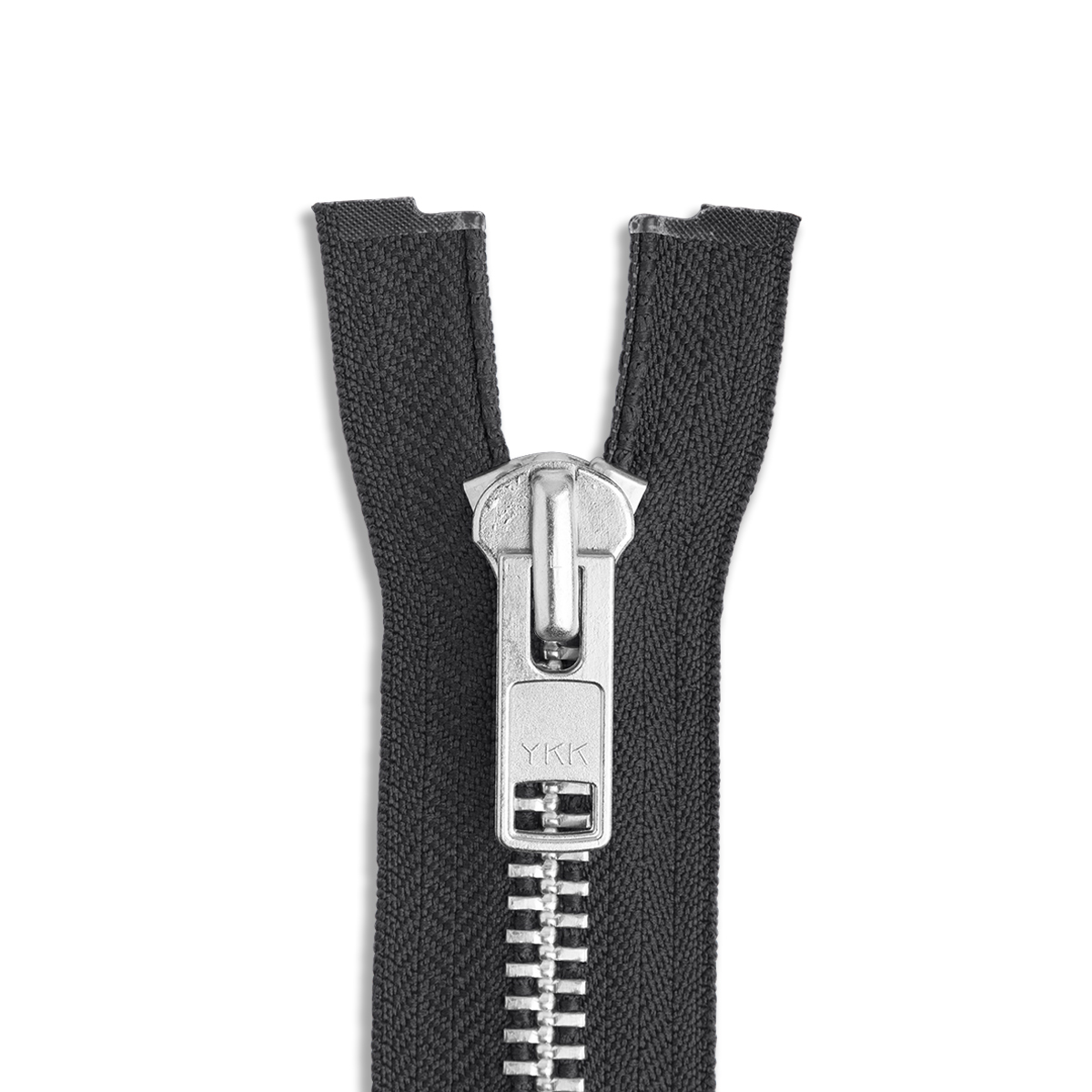10 Molded Plastic Heavy Duty Two-Way Separating (Jacket) Zipper
