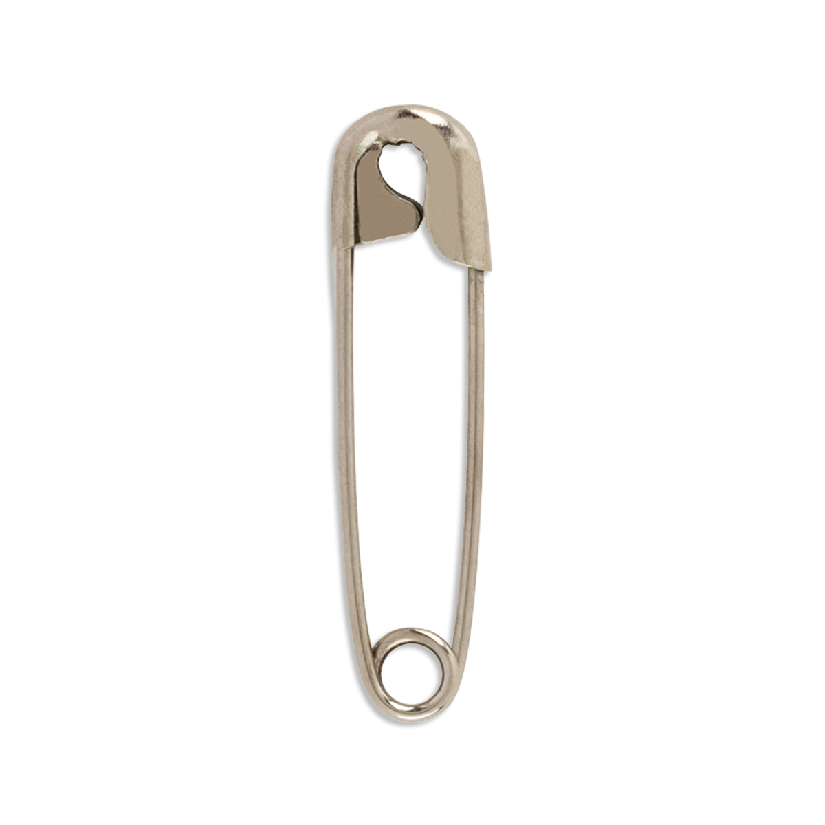 Open Steel Safety Pins - #1 - 1 1/16 - 1,440/Box