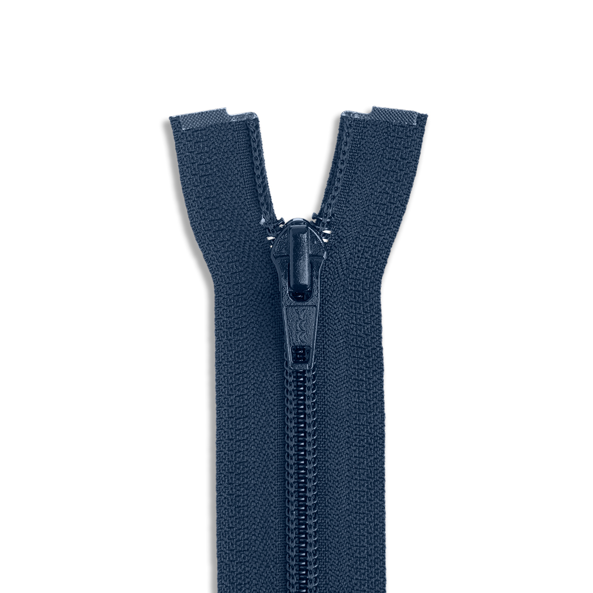110 inch Sleeping Bag Separating Zipper ~ YKK #5 Nylon Coil Zipper ~ Dark Navy (3 Zippers / Pack), Blue