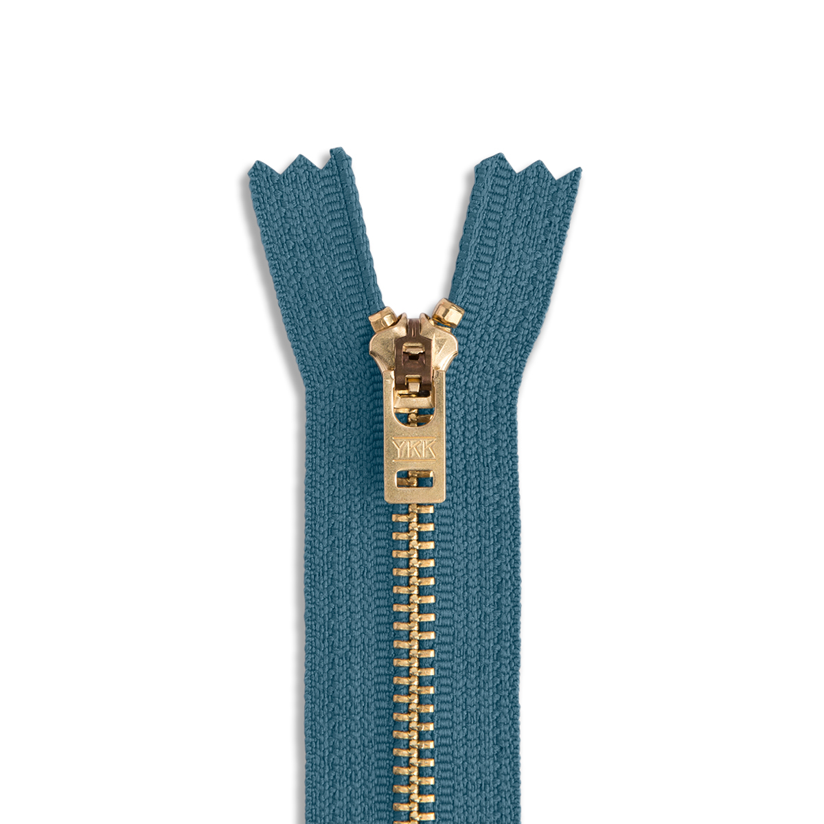 YKK #5 Brass Jean Zipper - WAWAK Sewing Supplies