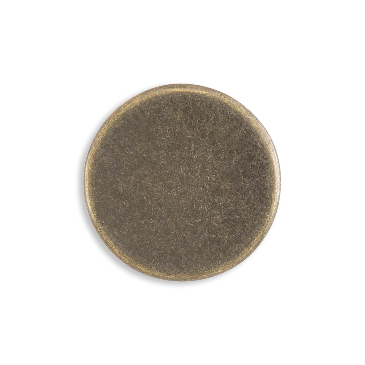 Oak Leaf Jean Tack Metal Buttons - 27L / 17mm - 3 Dozen - Antique Copper