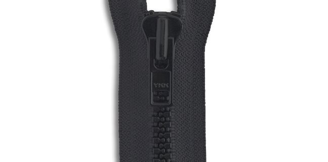Mandala Crafts #5 Plastic Zipper - Black 31 Inches Separating Zippers for Sewing - Jacket Zipper Separating Zipper Replacement Zippers for Jackets