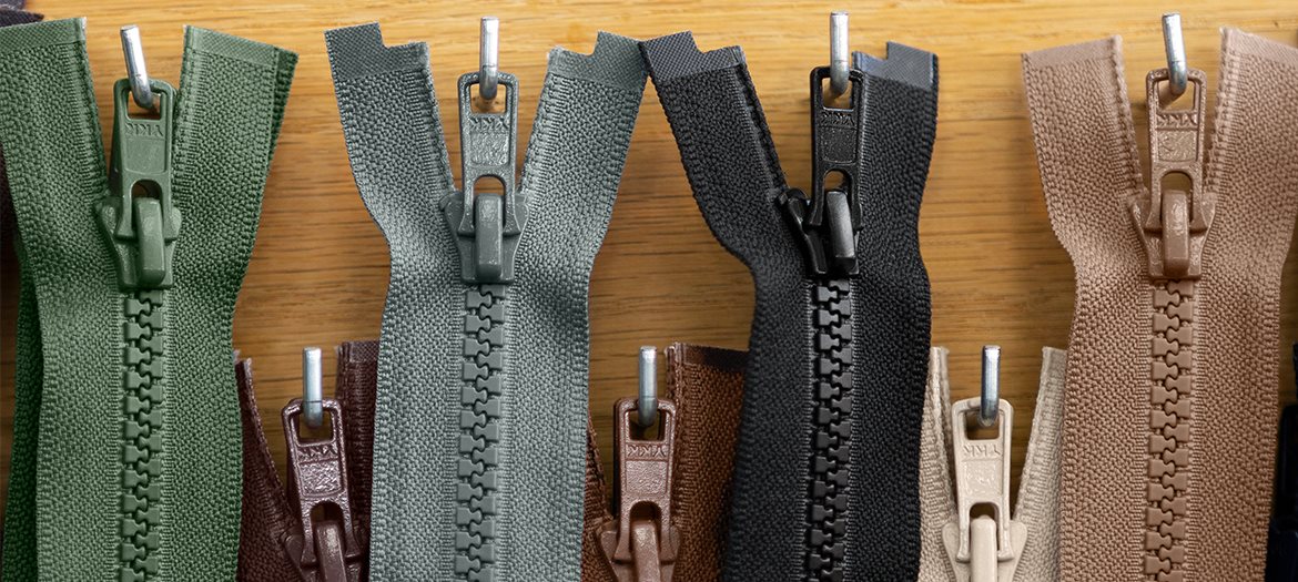 34.5 Separating Zipper | Foliage Green | Molded Plastic | YKK Brand |  Jackets