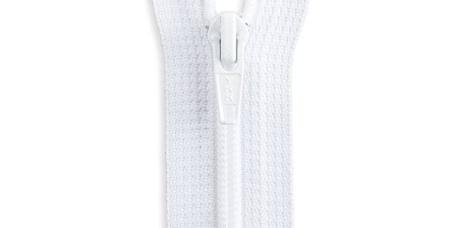 ▷ Nylon Coil Zipper 100 cm #5 39,37 Metallic Teeth Jacket Zipper Open End  - Separeted