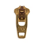 Brass Replacement Zipper Pulls | Replacement Brass Zipper Pulls | Brass YKK Zipper Sliders