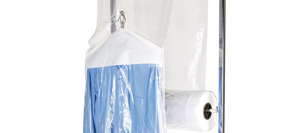 Poly Perforated Garment Bags - White - WAWAK Sewing Supplies