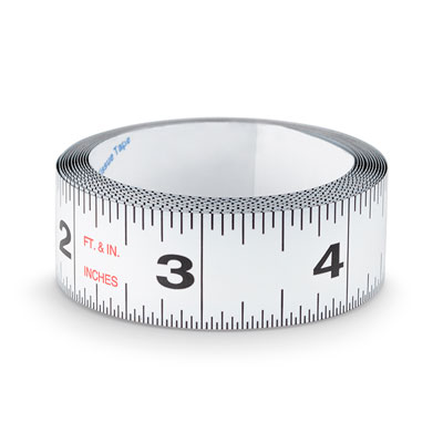 Fiberglass Tape Measure - 60 - Inches/Inches - Colors Vary