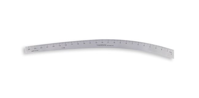 french curve metal tailor ruler 24 wawak sewing supplies
