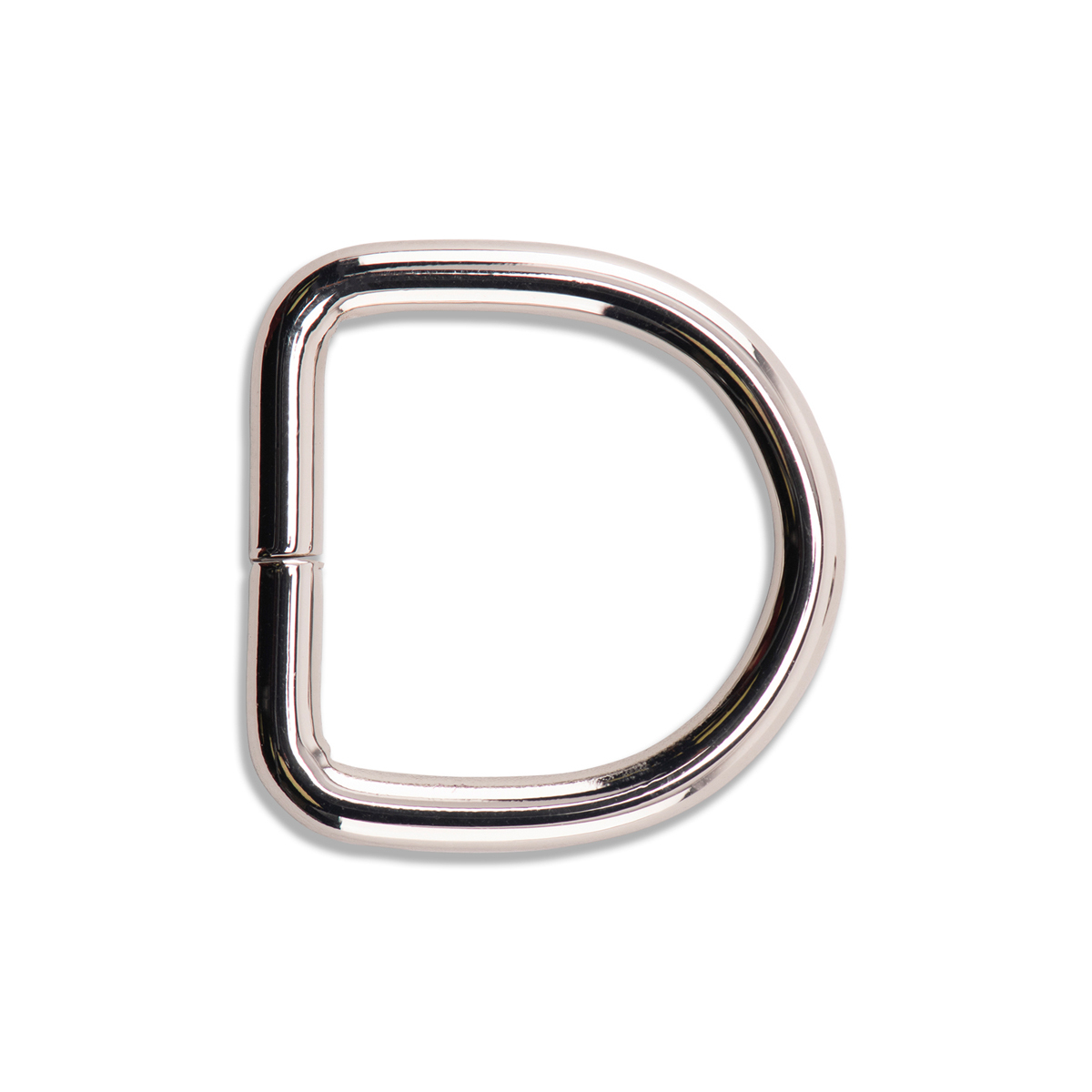 1/2 Silver D Rings Buckles 13mm Purse Ring Webbing Purse Bag