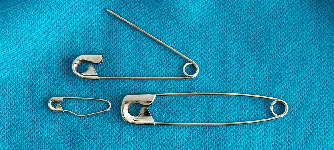 Curved Safety Pins Quilting, Safety Pin Pins Pincushions
