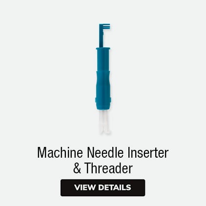 Needle Inserter and Threader for Sewing Machines