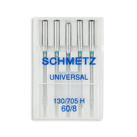 Universal Needles 5-pack for Sewing Machines Size 70/10