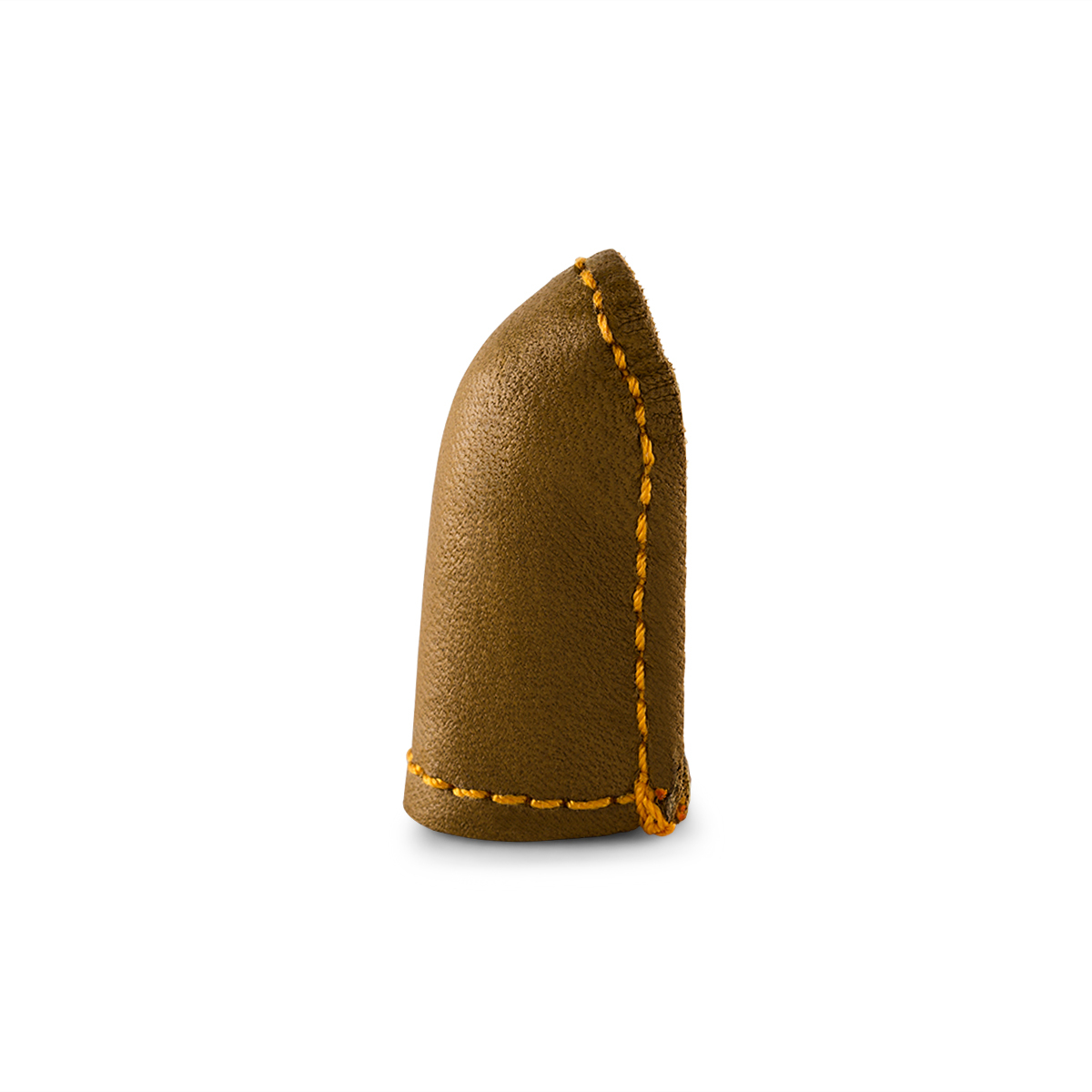 Soft Leather Thimble - A Threaded Needle