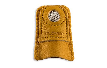 Clover Leather Coin Thimble - WAWAK Sewing Supplies