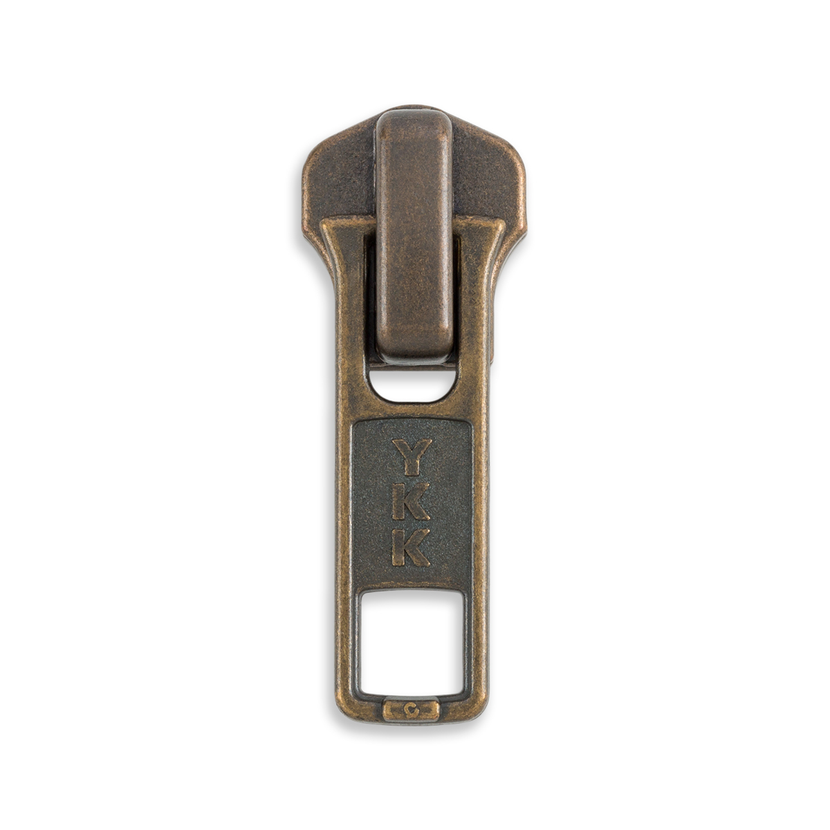 Zipper Repair Kit - #5 Aluminum YKK Zipper Pulls - Slider with Bell Pull  Style - Fancy Zipper Slider Replacement - 12 Pulls Per Pack - Made in The