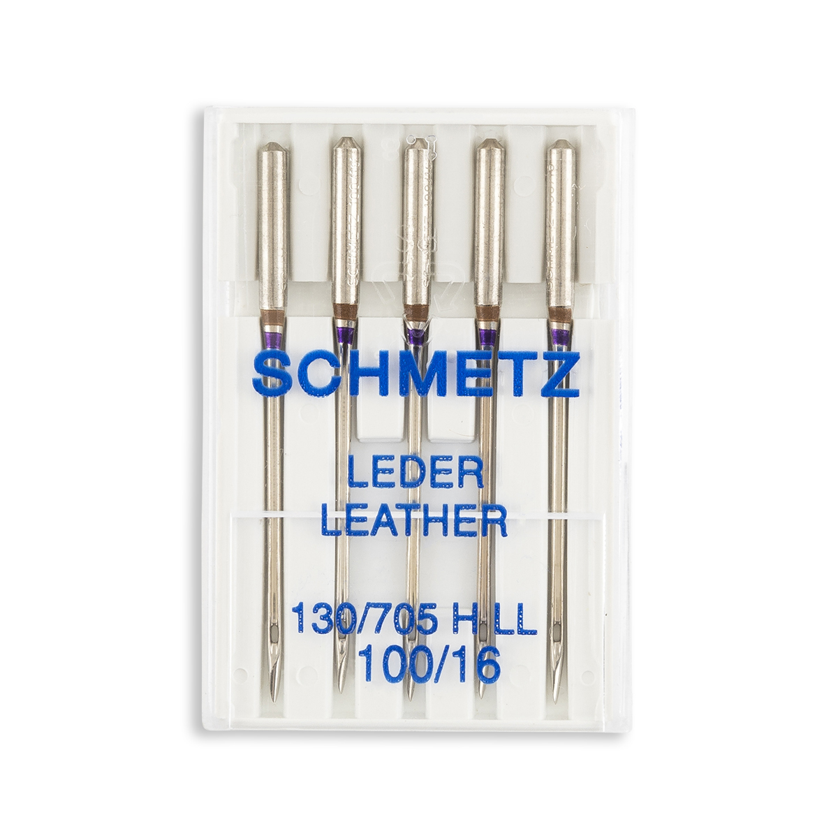 Schmetz 5pk Size 110/18 Leather Sewing Machine Needles 1786 130/705H-L –  World Weidner