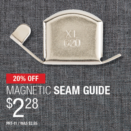 20% Off Magnetic Seam Guide $2.28 / PRT-11 / Was $2.85.