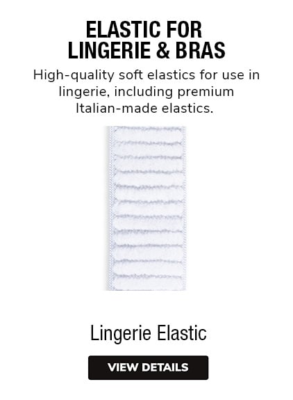 Lingerie Swim Clear Elastics - Bra-makers Supply