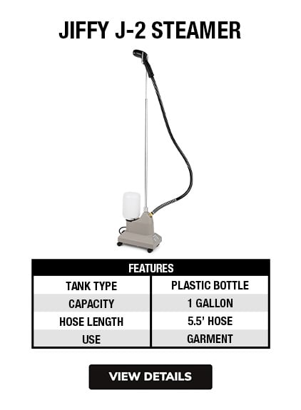 Hand-Held Steamer by Jiffy Steamer