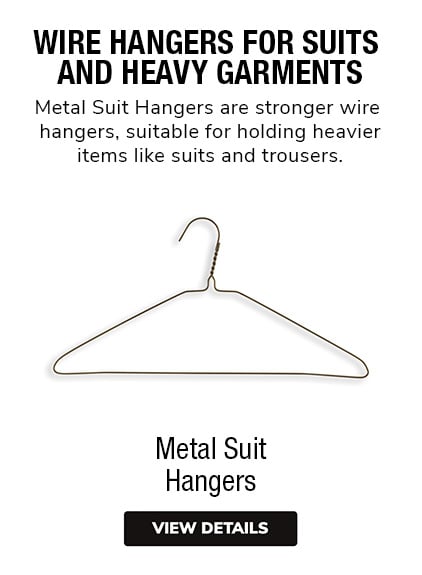metal suit hangers