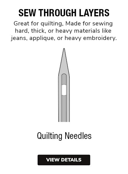 Organ Sewing Machine Needles leather5 Needles 