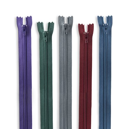 YKK #3 Nylon Coil Non-Separating Zipper - WAWAK Sewing Supplies