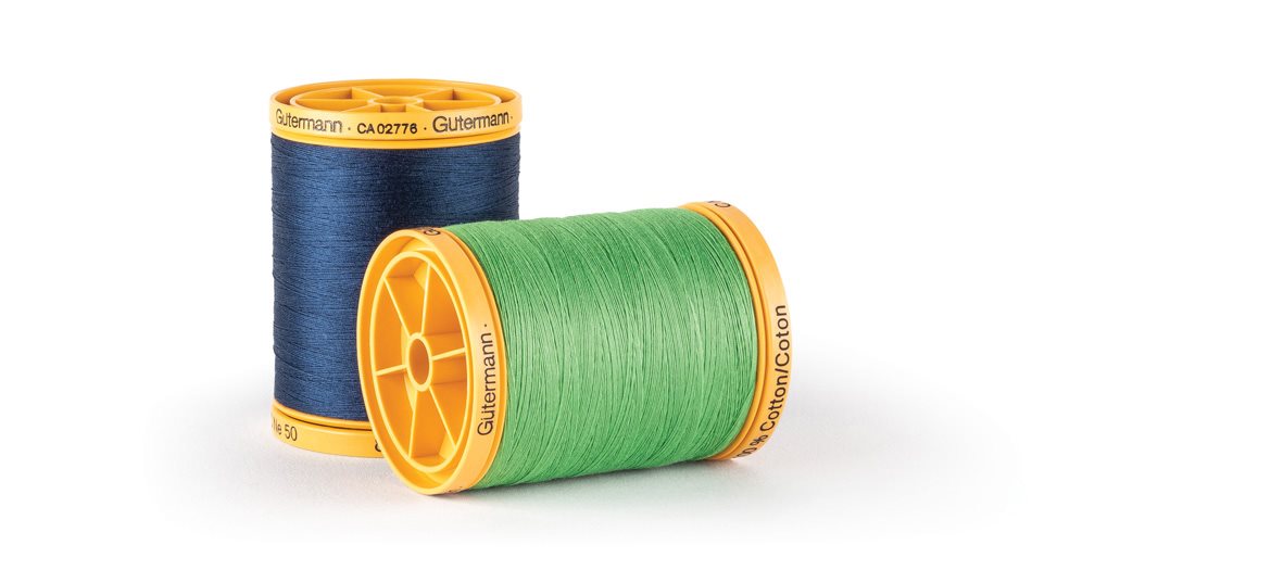 Gutermann Black 100% Cotton Cone Thread, Gutermann #7323705201