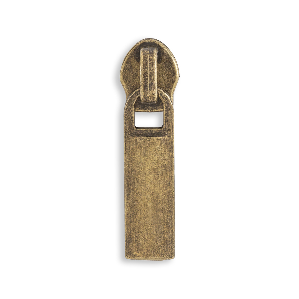 Tumi Replacement Sliders, Zipper Pull Tabs - Antique Brass (Set of