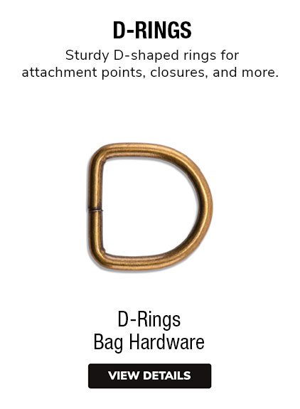 1' Inch Metal ''D'' Rings - Dritz D Rings