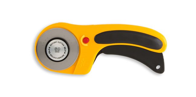 Fahung 45mm Rotary Cutter for Fabric Rotary Cutter with Safety