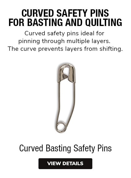 Dritz 1-1/16 Curved Safety Pins