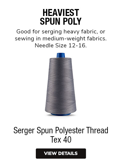 WAWAK Perform-X Serger Spun Polyester Thread - Tex 40 - WAWAK