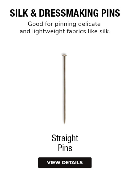 Straight Pins | Silk Pins | Dressmakers Pins