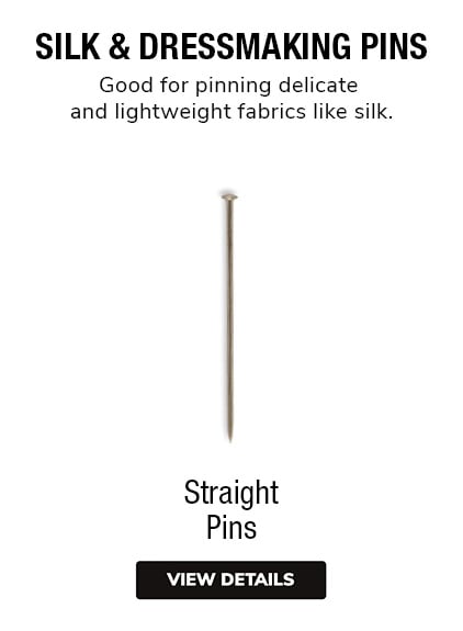 Straight Pins | Silk Pins | Dressmakers Pins