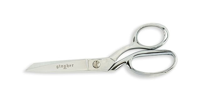 Gingher Scissors - Knife Edge Bent Trimmers - WAWAK Sewing Supplies