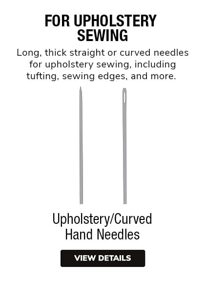 Dritz®Home Curved Upholstery Needles - 4/Pkg