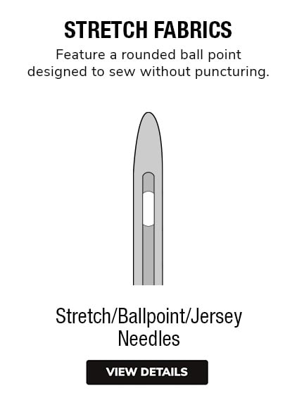Schmetz Stretch Ball Point Twin Home Machine Needles - 130/705 H-S