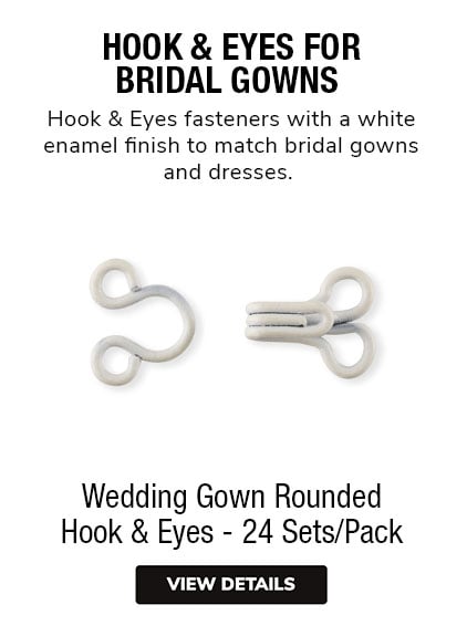 Wedding Gown Hook & Eyes