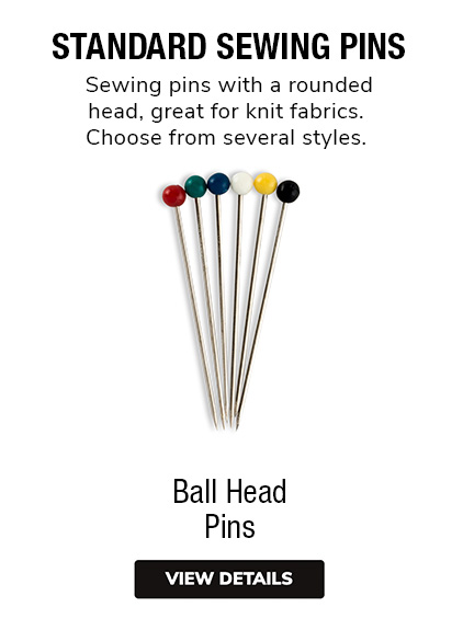 Ball Head  Sewing Pins 