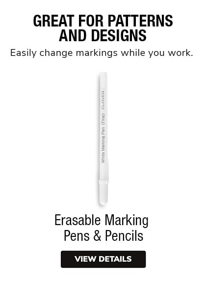 Erasable Fabric Pencils