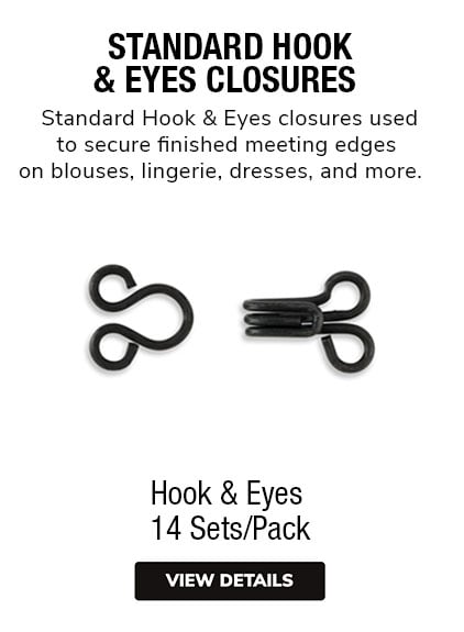 Hook & Eye Fasteners 