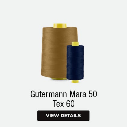 Gutermann Mara 50 rPet 100% Recycled Polyester Thread - Tex 60