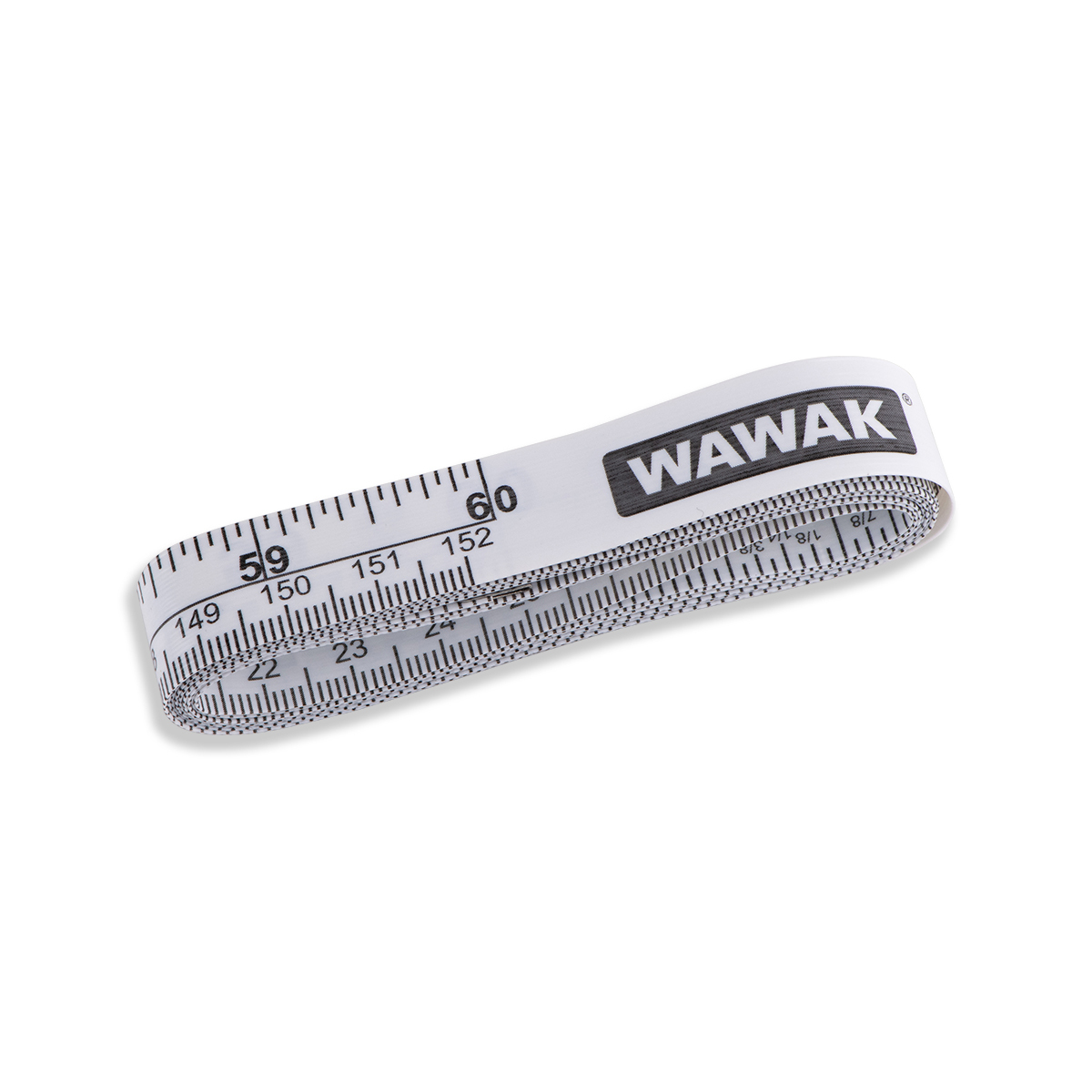 WAWAK Fiberglass Fractional Inches Tape Measure - 60 - Metric
