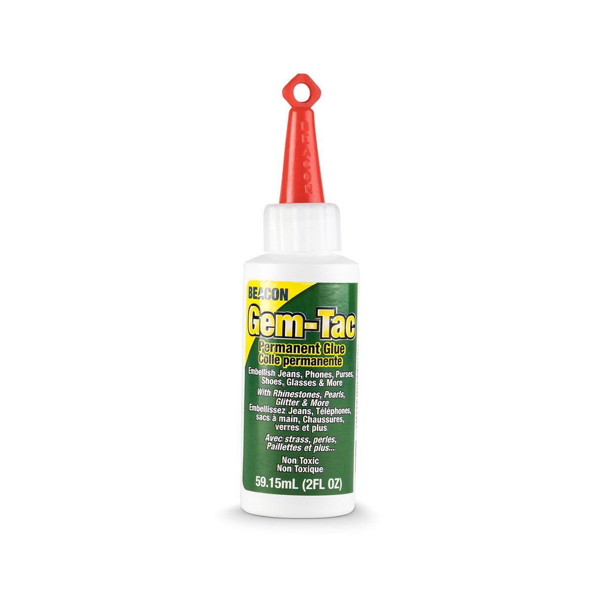 Gem-Tac Permanent Glue, 4 FL OZ (118 mL)